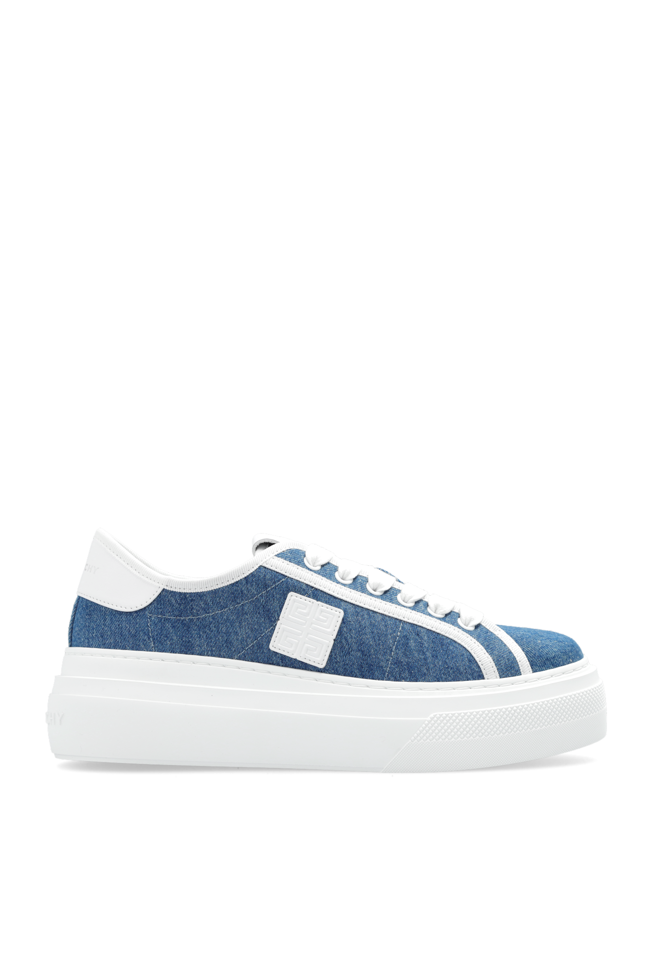 Platform sneakers sale blue